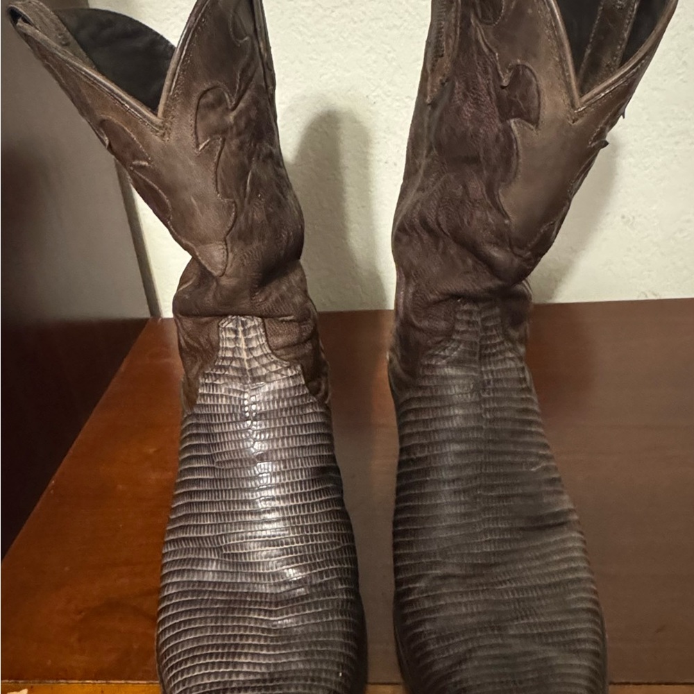 Tecovas Dark Brown Leather Boots